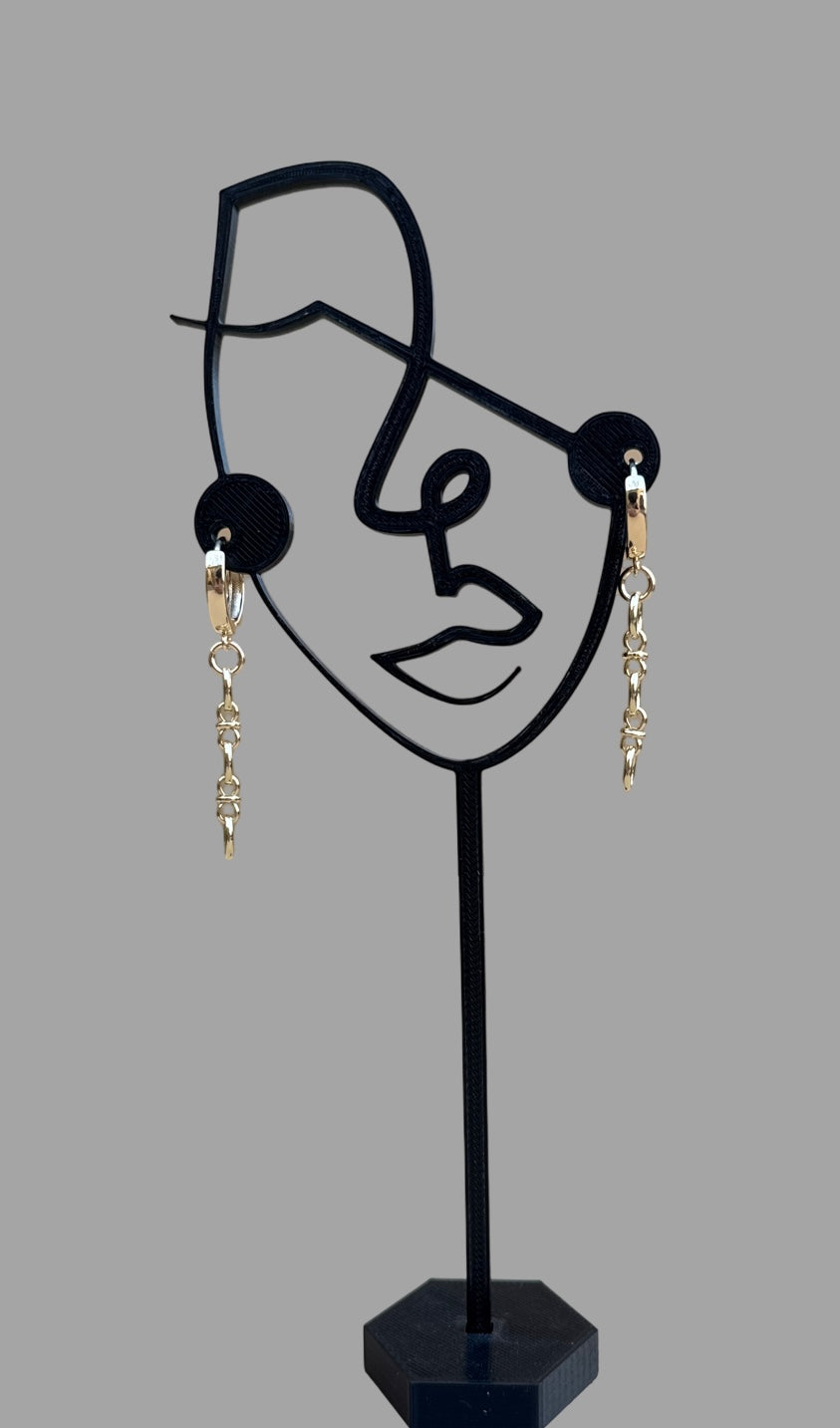 Earrings - Gold filled hanging earrings